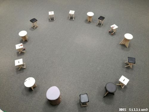 Gestaltung eines Hockers im Werkunterricht