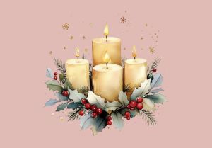 Adventkränze aus Filz – Handgefertigte Dekoration